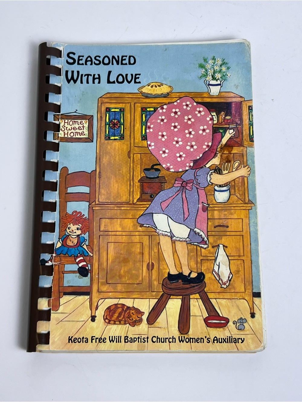 VTG Spiral Cookbook Keota Free Will Baptist Church Women's Auxiliary